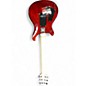 Used PRS CE24 Red Solid Body Electric Guitar