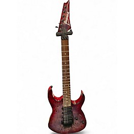 Used Ibanez RG470PB Red Eclipse Burst Solid Body Electric Guitar