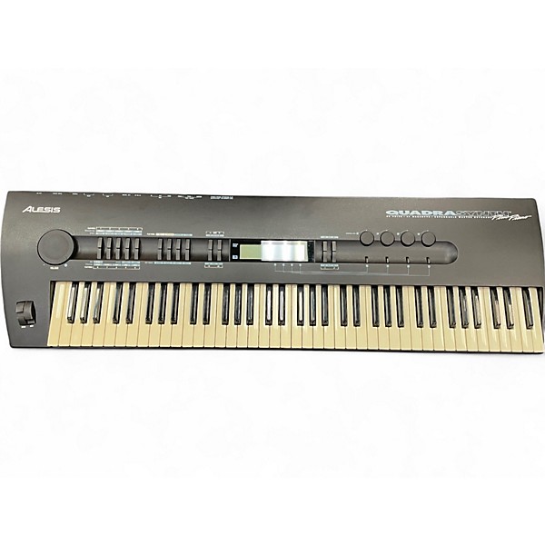 Used Alesis QUADRASYNTH  Keyboard Workstation
