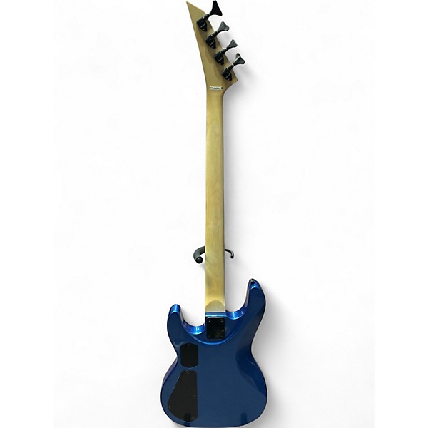 Used Jackson JS3 Concert Metallic Blue Electric Bass Guitar