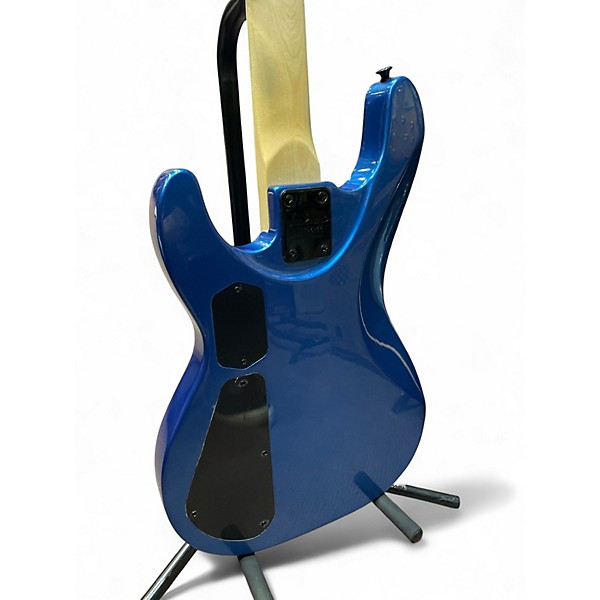 Used Jackson JS3 Concert Metallic Blue Electric Bass Guitar