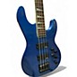 Used Jackson JS3 Concert Metallic Blue Electric Bass Guitar