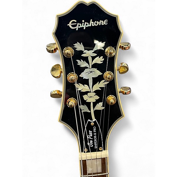 Used Epiphone Emperor II Joe Pass Signature Vintage Sunburst Hollow Body Electric Guitar