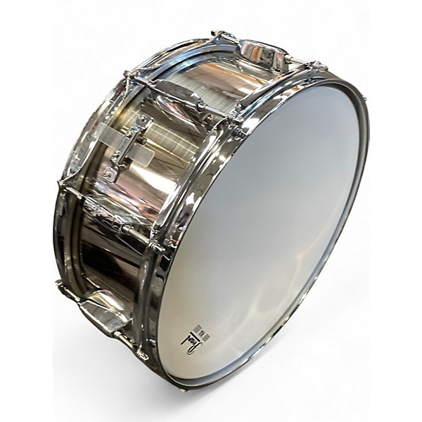Used Pearl 14in steel  Brushed Steel Drum