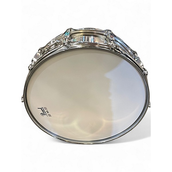 Used Pearl 14in steel  Brushed Steel Drum