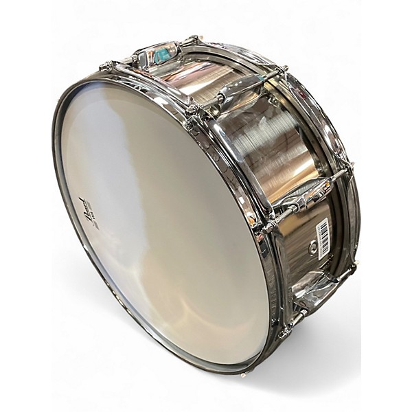 Used Pearl 14in steel  Brushed Steel Drum