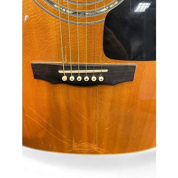 Used Guild D55 Natural Acoustic Guitar