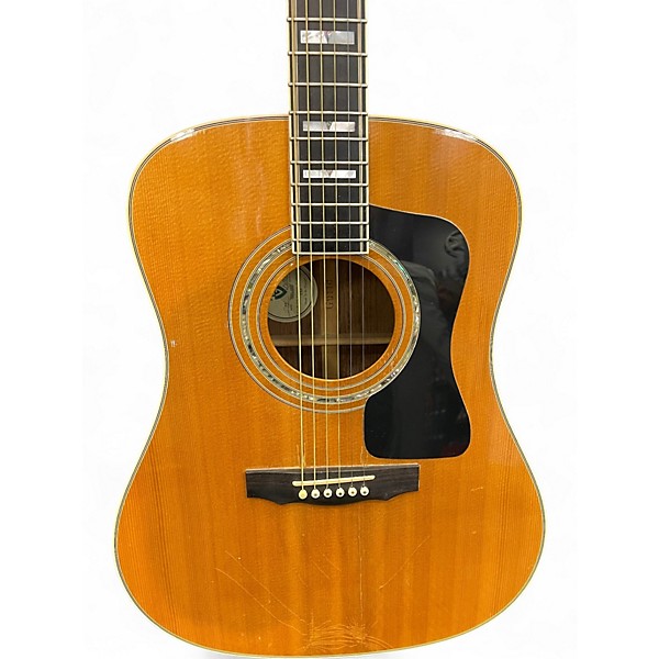 Used Guild D55 Natural Acoustic Guitar