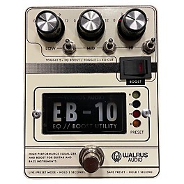 Used Walrus Audio EB-10 Guitar Preamp