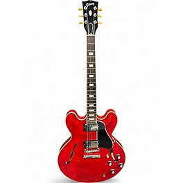 Used Gibson ES335 Figured Cherry Hollow Body Electric Guitar