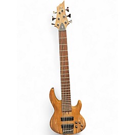 Used ESP LTD B206SM 6 String Natural Electric Bass Guitar