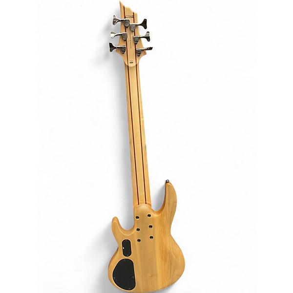 Used ESP LTD B206SM 6 String Natural Electric Bass Guitar
