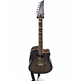Used Ibanez ALT30 Altstar Purple burst Acoustic Electric Guitar