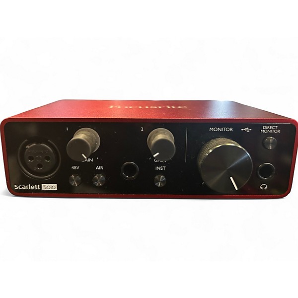 Used Focusrite Scarlett 2i2 Gen 3 Audio Interface