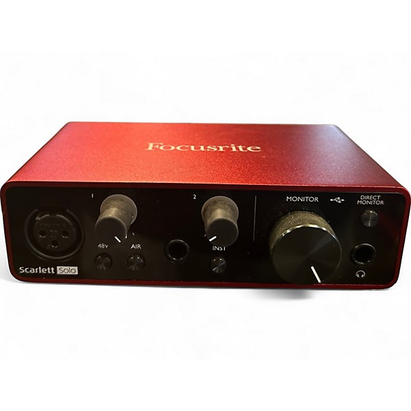 Used Focusrite Scarlett 2i2 Gen 3 Audio Interface