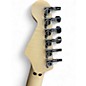 Used 2022 EVH Striped Series Frankie BLACK AND WHITE STRIPES Solid Body Electric Guitar