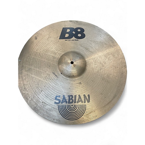 Used SABIAN 20in B8 Ride Cymbal