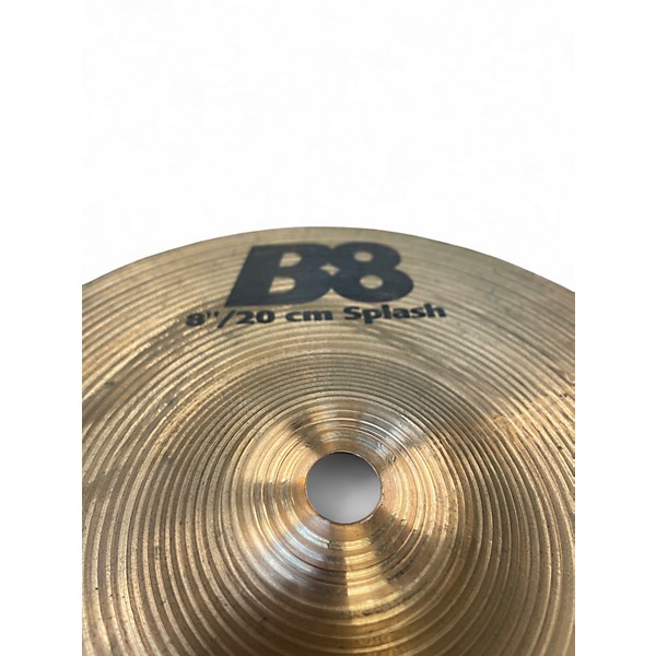 Used SABIAN 8in B8 Splash Cymbal