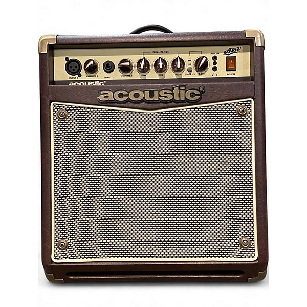 Used Acoustic A15 15W 1x6.5 Acoustic Guitar Combo Amp