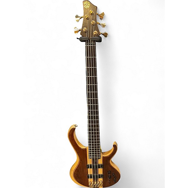 Used Ibanez Premium BTB1835 NATURAL SHADOW Electric Bass Guitar
