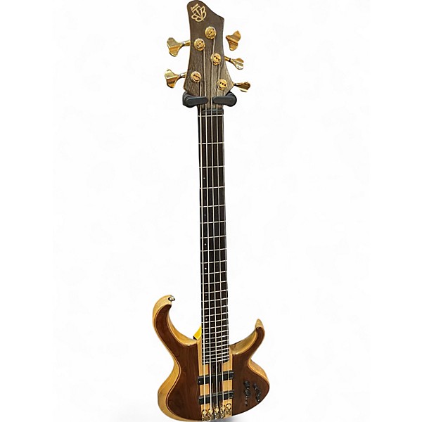 Used Ibanez Premium BTB1835 NATURAL SHADOW Electric Bass Guitar