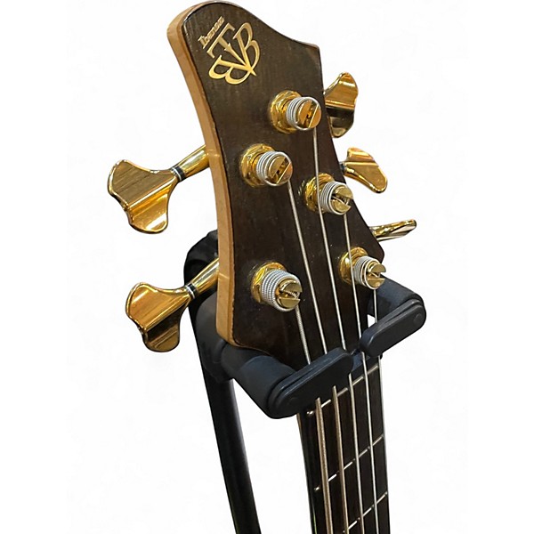 Used Ibanez Premium BTB1835 NATURAL SHADOW Electric Bass Guitar