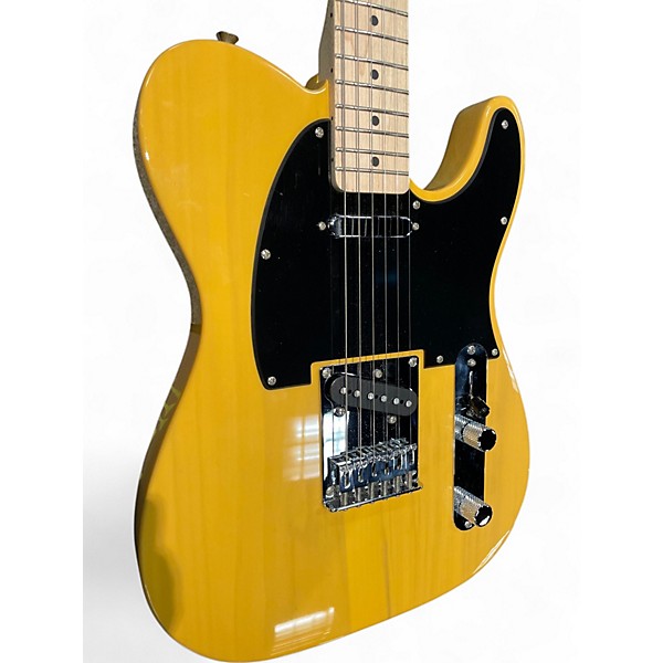 Used 2021 Squier SONIC TELCASTER Butterscotch Blonde Solid Body Electric Guitar