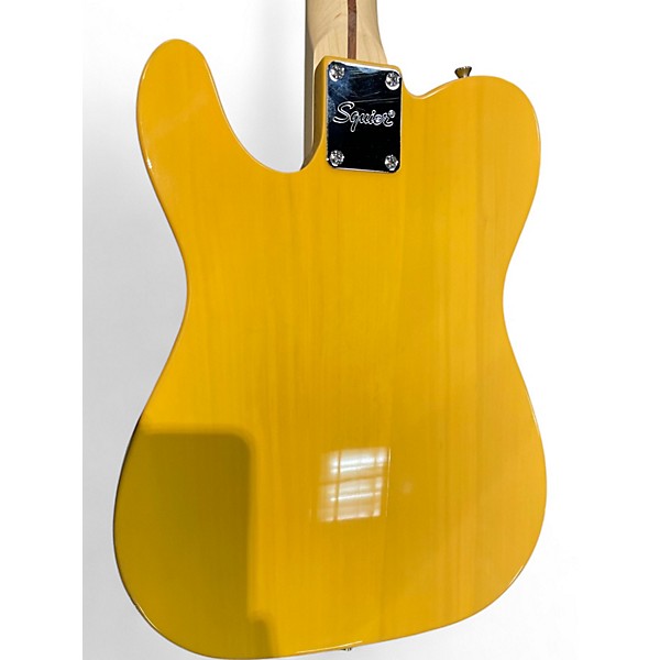 Used 2021 Squier SONIC TELCASTER Butterscotch Blonde Solid Body Electric Guitar