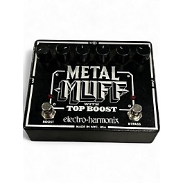 Used Electro-Harmonix Metal Muff Distortion With Top Boost Effect Pedal