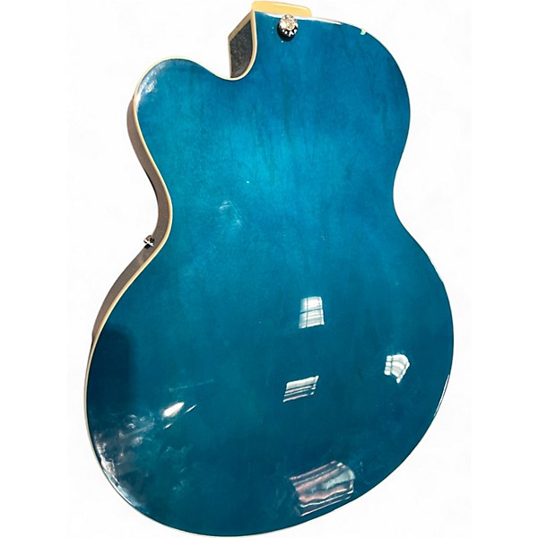 Used VOX VGA-3D Trans Blue Hollow Body Electric Guitar