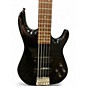 Used Hamer SLAMMER 5 STRING BASS Black Electric Bass Guitar
