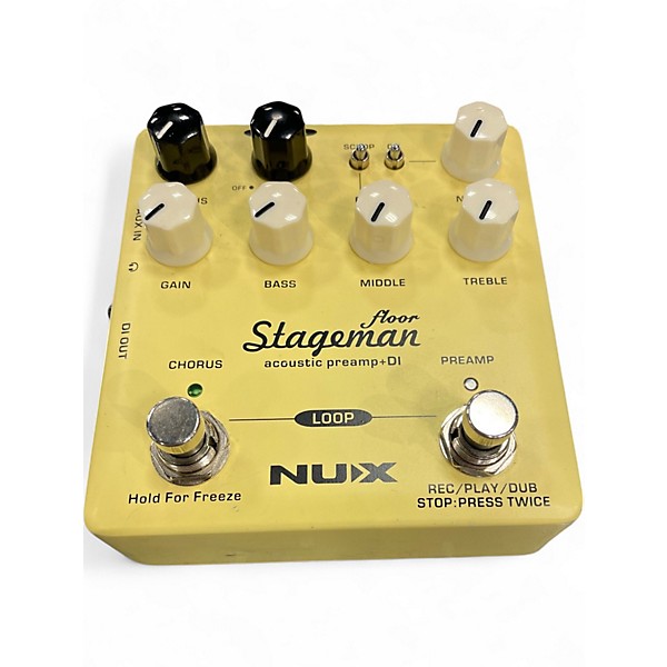 Used NUX STAGEMAN FLOOR Guitar Preamp