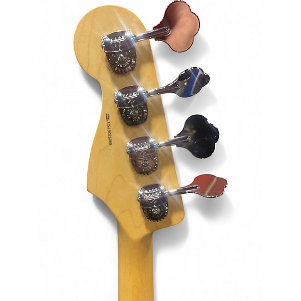 Used Fender American Professional Jazz Bass Black Electric Bass Guitar