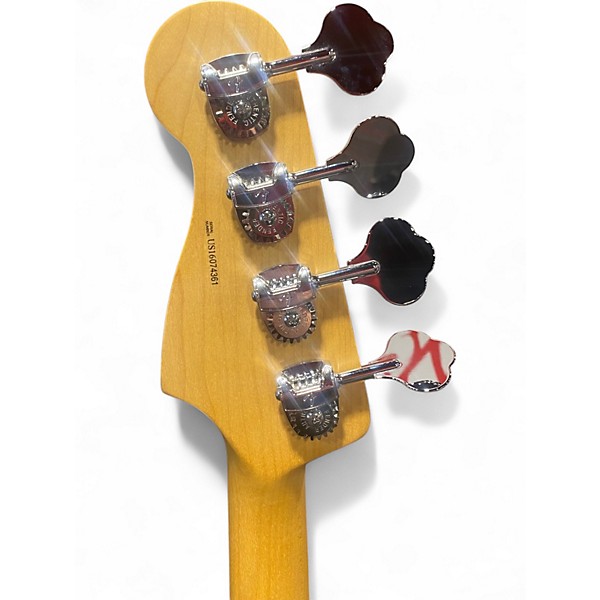 Used Fender American Elite Precision Bass 3 Color Sunburst Electric Bass Guitar