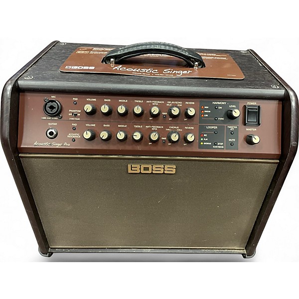 Used BOSS ACOUSTIC SINGER PRO Guitar Combo Amp,Specials : American Fashion Style Bags On Sale