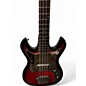Used Kay Double Cut Sunburst Electric Bass Guitar