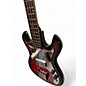 Used Kay Double Cut Sunburst Electric Bass Guitar