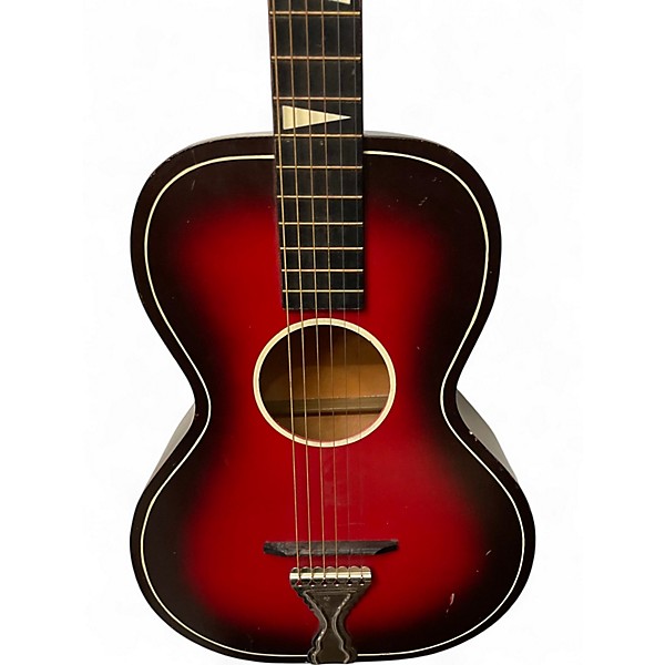 Used Loredo Parlor Sunburst Acoustic Guitar