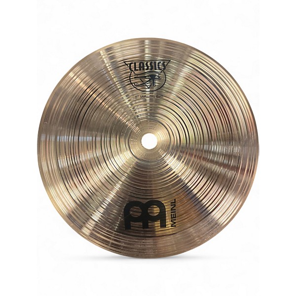 Used MEINL 8in Medium Bell Cymbal