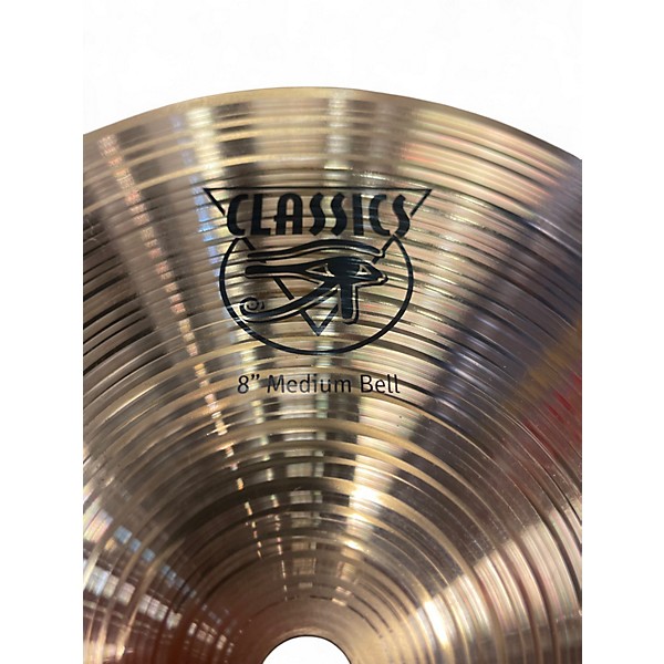Used MEINL 8in Medium Bell Cymbal