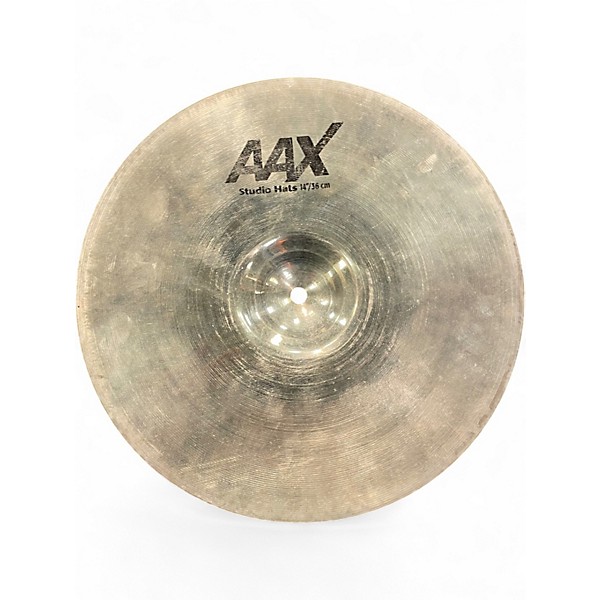Used SABIAN 14in AAX STUDIO HAT BOTTOM Cymbal