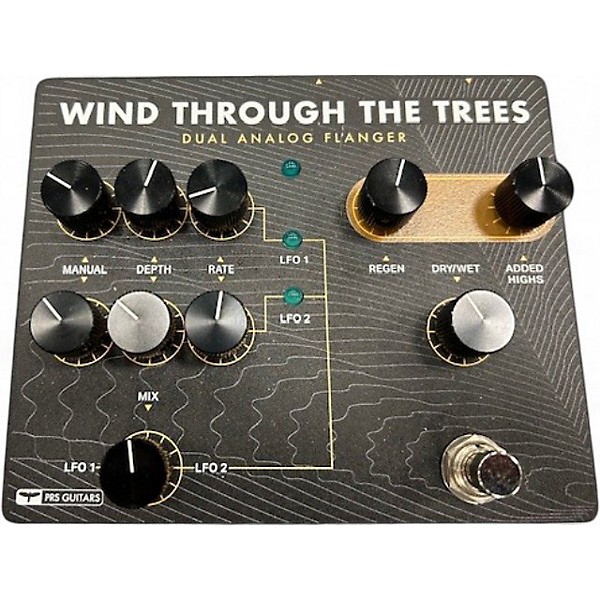 Used 2020s PRS WIND THROUGH THE TREES FLANGER Effect Pedal