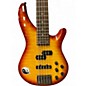 Used Mitchell MB305 5 String QUILTED HONEY BURST Electric Bass Guitar
