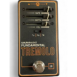 Used Walrus Audio Fundamental Tremolo Effect Pedal
