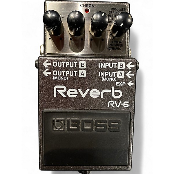 Used BOSS RV6 Digital Reverb Effect Pedal,New Products : American Fashion Style Bags On Sale