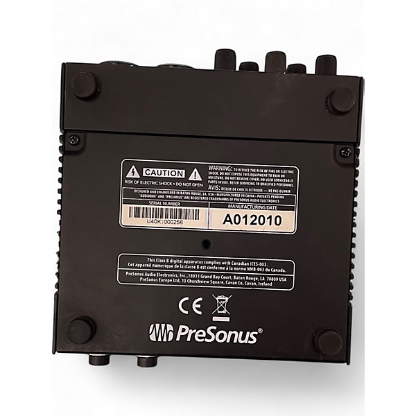 Used PreSonus AUDIOBOX 96 Audio Interface