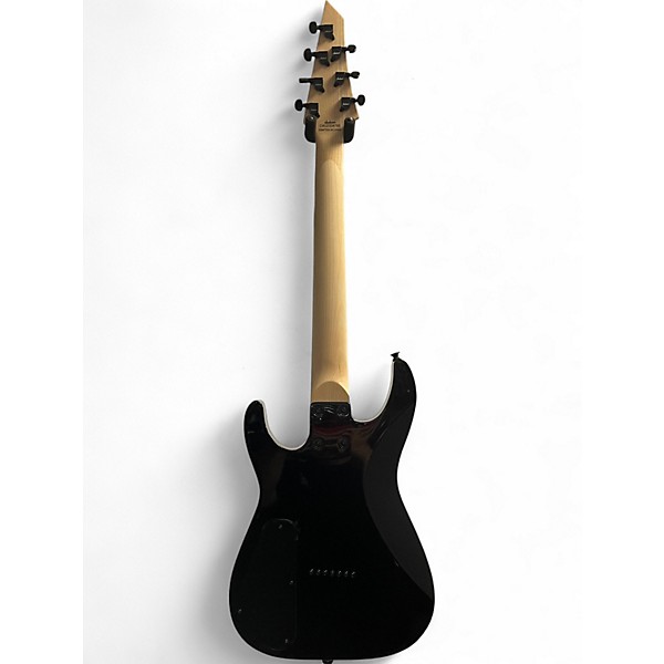 Used Jackson JS22-7 Dinky 7 String black Solid Body Electric Guitar