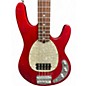 Used OLP MM2 Crimson Red Trans Electric Bass Guitar