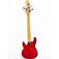 Used OLP MM2 Crimson Red Trans Electric Bass Guitar