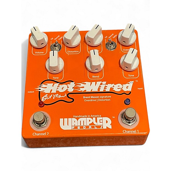 Used Wampler Hot Wired Brent Mason Signature Effect Pedal